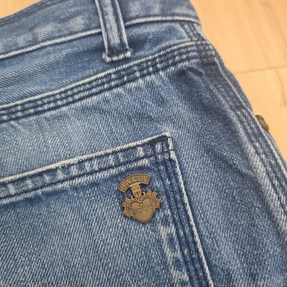 Vintage Y2K Bally Low Rise Straight Leg Jeans Mens W30/L28 (Fits like) Italy